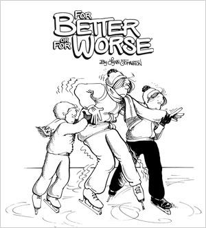 Elly trying to skate